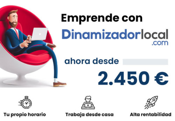 Emprende en un negocio de éxito para este 2021, por solo 2.450 €