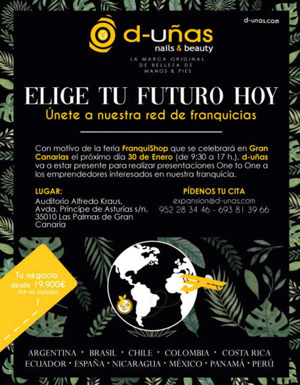 Franquishop Las Palmas de Gran Canaria cuenta con franquicia d-uñas