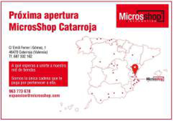 NUEVA TIENDA MICROSSHOP CATARROJA (VALENCIA)