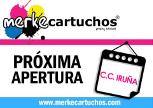Nueva tienda Merkecartuchos en Centro Comercial Iruña