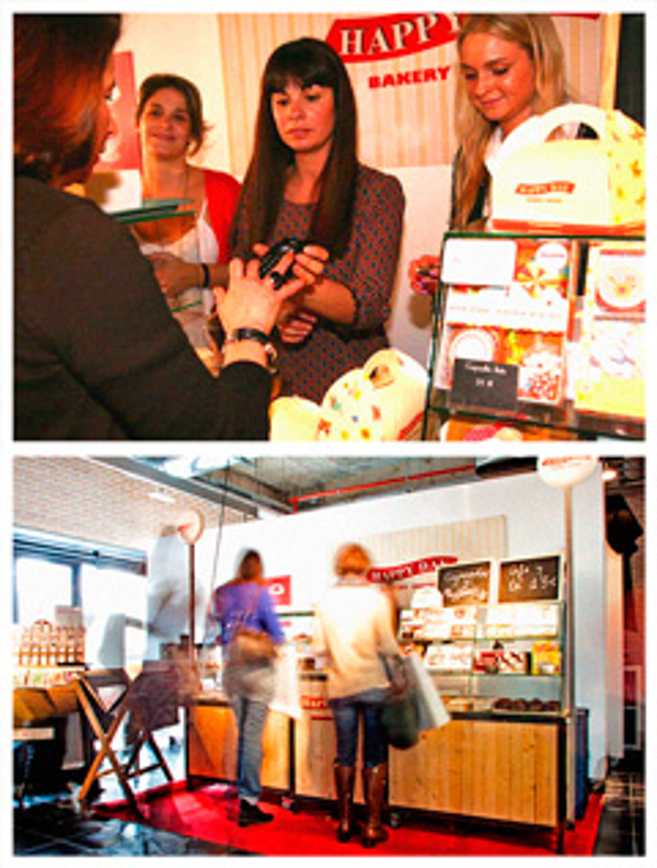 La franquicia Happy Day Bakery en la presentación de Izettle