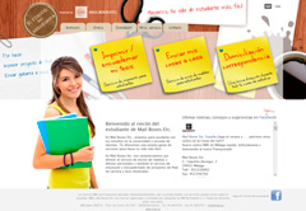 La franquicia Mail Boxes Etc. ofrece impresión y encuadernado a los estudiantes