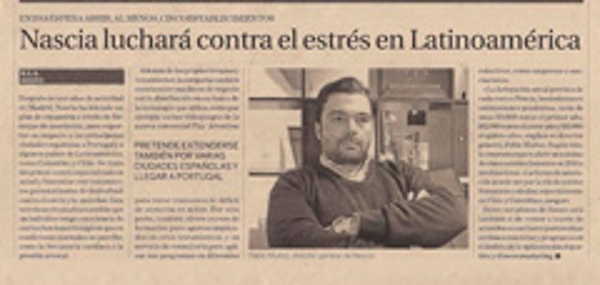 La franquicia Nascia luchará contra el estrés en Latinoamérica