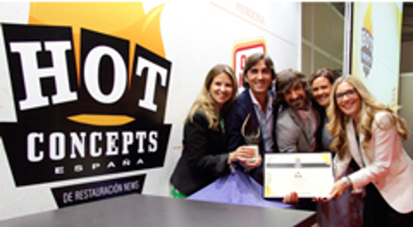 Las franquicias La Mafia reciben el premio Hot Concepts 2014 en la categoría "Casual Restaurant"