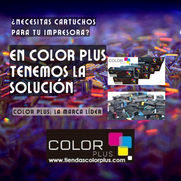 ¿Necesitas cartuchos para tu impresora? En las franquicias Color Plus tenemos la solución.