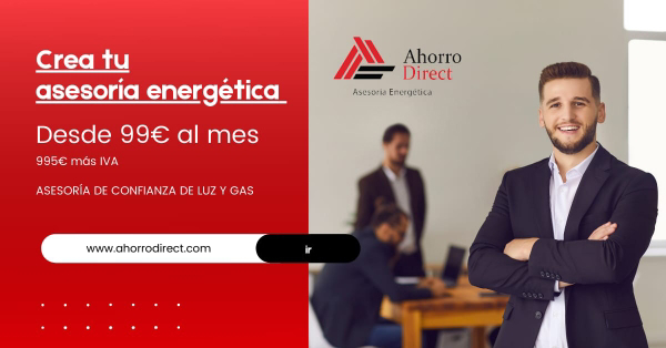 Abre tu propia asesoría energética con Ahorro Direct.