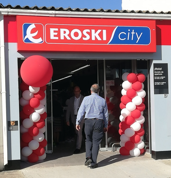 Eroski inaugura un nuevo supermercado franquicia en la localidad Navarra de Ribaforada