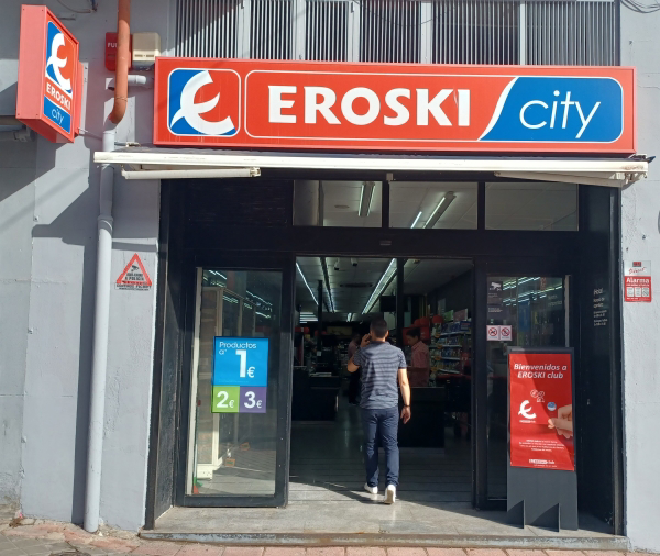 Nuevo supermercado de la franquicia Eroski en Madrid