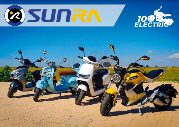 Las motos eléctricas Tinbot desembarcan en España de la mano de la franquicia Sunra by Zitmuv