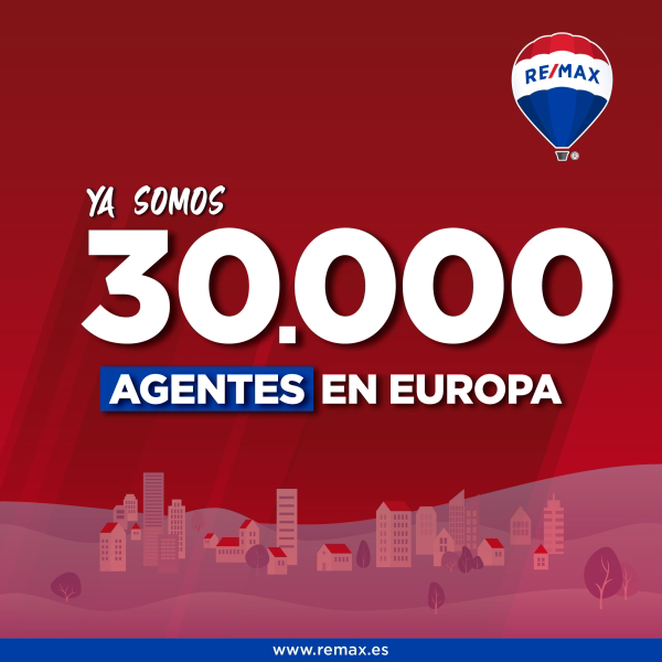 Remax alcanza por primera vez en su historia los 30.000 agentes en Europa