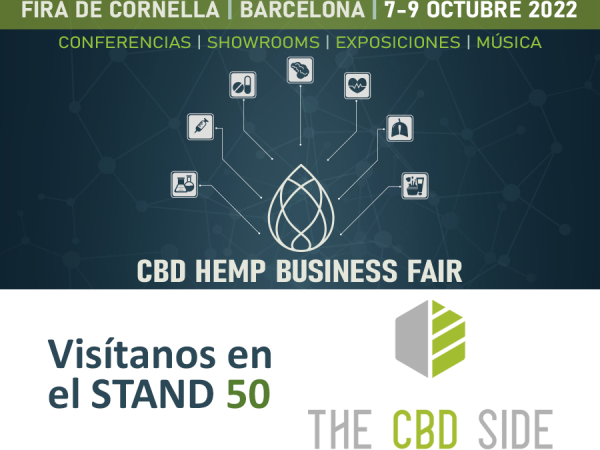 THE CBD SIDE participa en la CBD & Hemp Business Fair