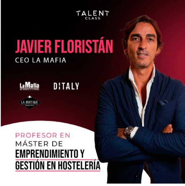 El CEO de La Mafia, Javier Floristán, será profesor en el Máster de Emprendimiento y Gestión en Hostelería