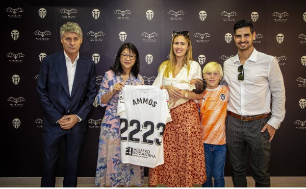 La franquicia Ammos Group, invitada de honor en Mestalla con motivo del Valencia CF-Elche CF