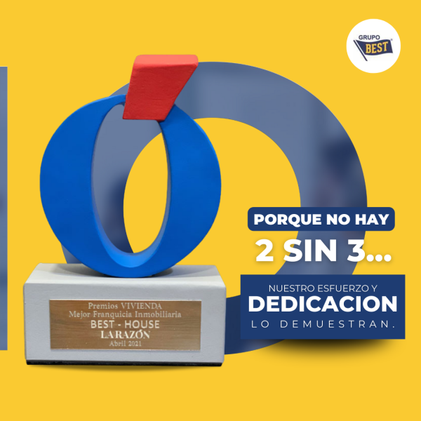 Best House recibe un nuevo premio en los VI Premios Tecnología e Innovación que otorga el Diario la Razón.