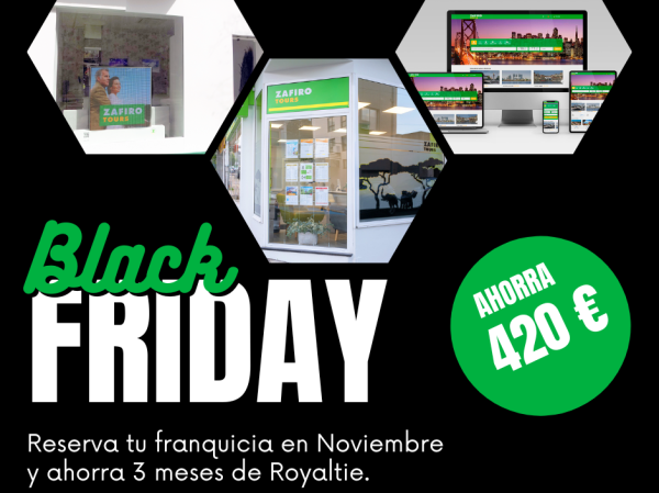 Black Friday en Zafiro Tours