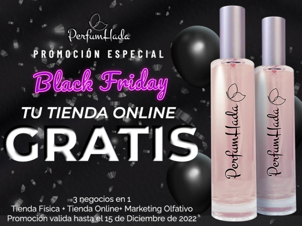 La franquicia Perfumhada lanza su campaña Black con promociones en todas sus tiendas físicas y tiendas online.