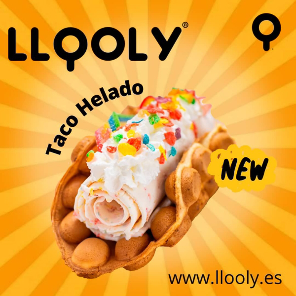 La franquicia Llooly, lanza el Taco-Helado