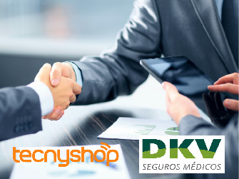 LA CADENA DE TELEFONÍA Y ENERGÍA TECNYSHOP FIRMA UN ACUERDO CON DKV PARA COMERCIALIZAR SEGUROS MÉDICOS CON VENTAJAS INIGUALABLES 