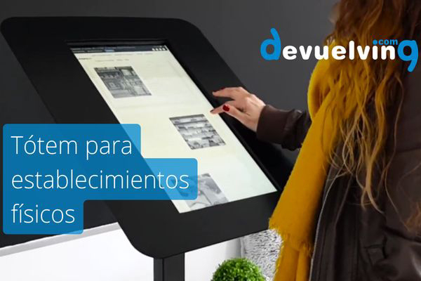 Nueva creación de la franquicia Devuelving: Totem para establecimientos físicos