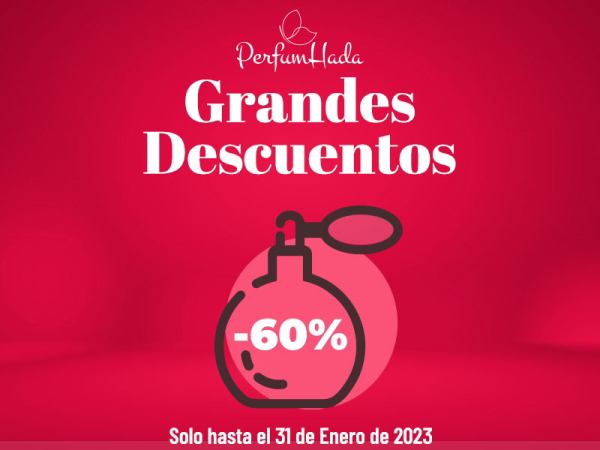 ¡Grandes descuentos en  las franquicias Perfumhada 60%!