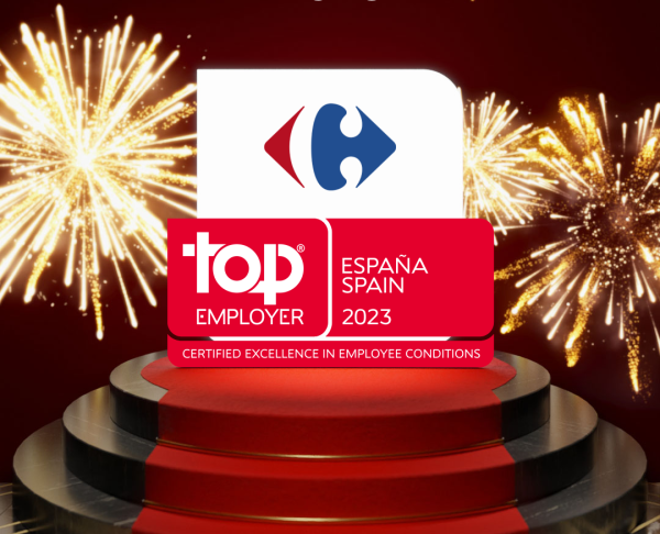 Carrefour reconocida como top employer 2023 en España