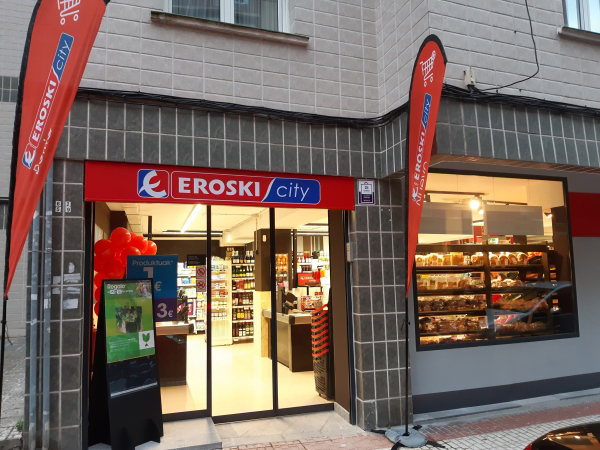 Eroski inaugura un nuevo supermercado franquiciado en la localidad Vizcaína de Leioa