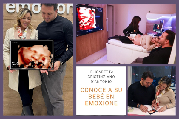 Ecox 5D, ecografía emocional a embarazadas inaugura su primer centro en Italia, EMOXIONE 5D Milán, al 100% de clientes.