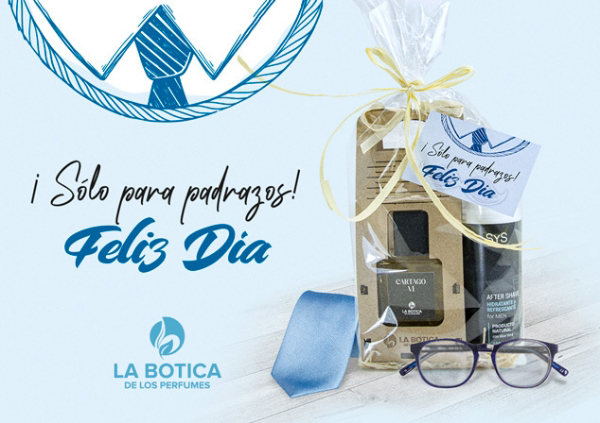 Fragancias exclusivas con regalo. El pack ‘Sólo para Padrazos’ de la franquicia La Botica de los Perfumes