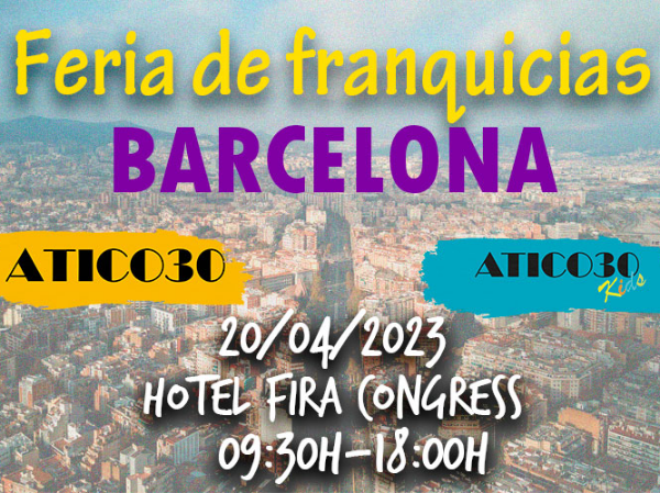 ¡ATICO30 SE PREPARA PARA ASISTIR A LA FERIA DE FRANQUICIAS DE BARCELONA!