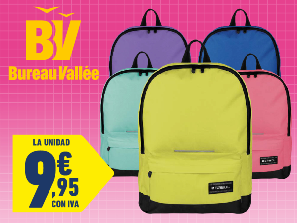 Bureau Vallée lanza las mejores ofertas en material escolar con precios imbatibles. 