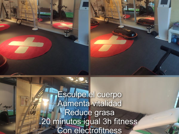 Presentación del Auto-Gym Corpo10, Electro-fitness, 20 minutos igual 3 horas fitness sin personal