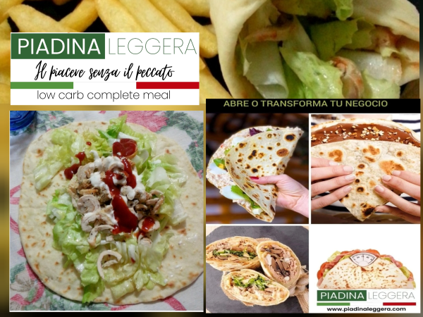 Incorpora Piadina Leggera a tu local y triplica tu beneficio sin aumentar gastos.