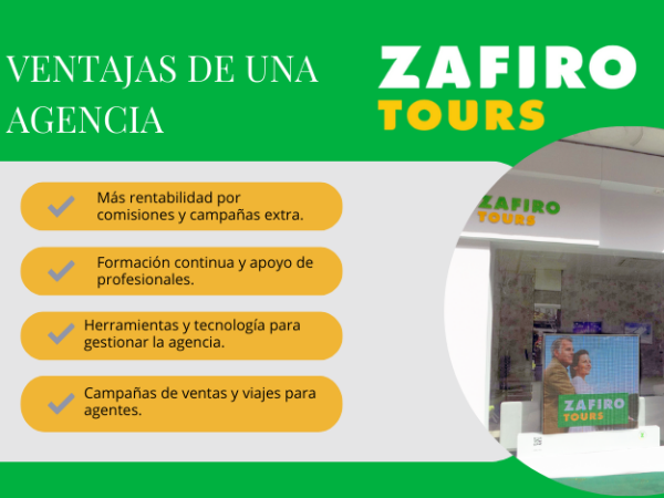 Ventajas de pertenecer a la red de franquicias Zafiro Tours