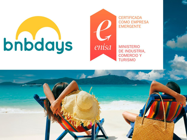 Bnbdays obtiene la Certificación de Empresa Emergente