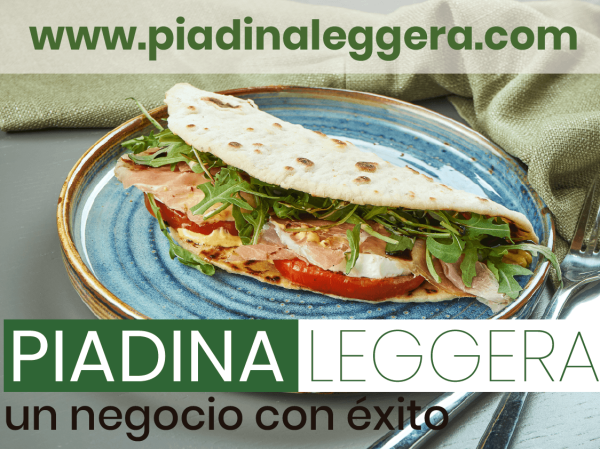 Piadina Leggera, restauración rápida exclusiva de Italia, negocio garantizado con café y te para llevar