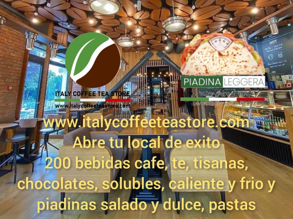 Trabaja para ti ganando mas de un salario desde el inicio con Italy Coffee Tea Store, 20.000 € mes beneficio siguiendo Plan36