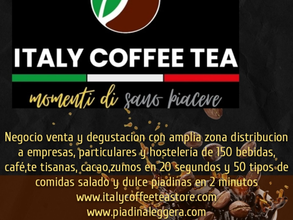 ¿Qué es una franquicia Italy Coffee Tea - Piadina Leggera?