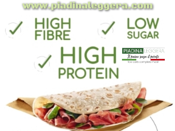 Franquicia Piadina Leggera, comida saludable lista en 2 minutos.