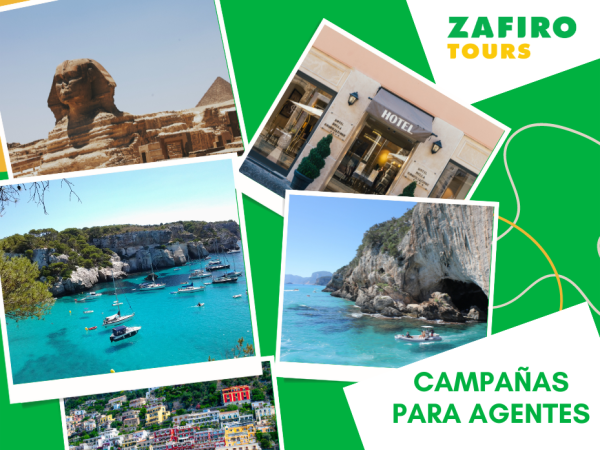 Continúan las campañas de incentivos para agencias Zafiro Tours en pleno verano