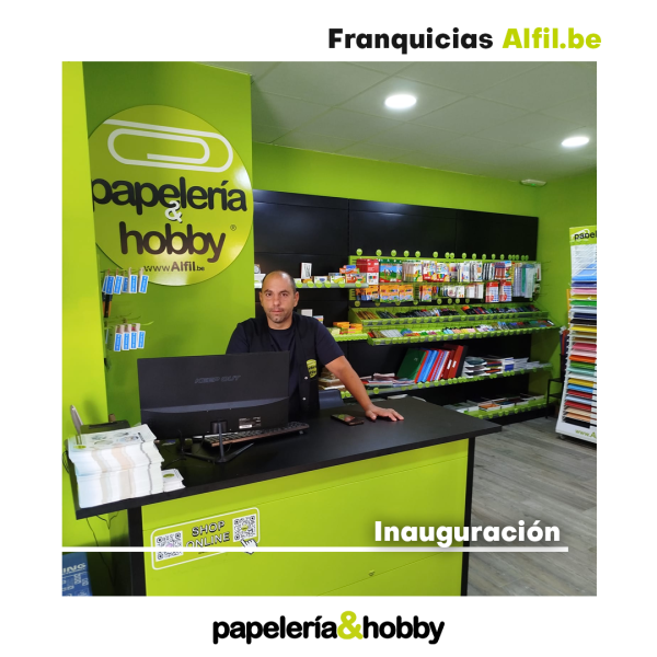 Papelería&Hobby Alfil.be inaugura una nueva franquicia en Seseña, Toledo