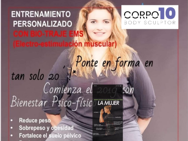 Franquicia Corpo10, bienestar físico y psíquico, mente sana cuerpo sano en sólo 20 minutos.