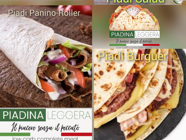 Piadina Leggera, take away comidas de Italia para llevar, 150 tipos a precios bajos y calidades altisimas