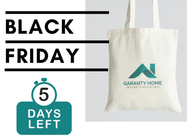 ¡Últimos 5 días para aprovechar el Black Friday de Garanty Home!