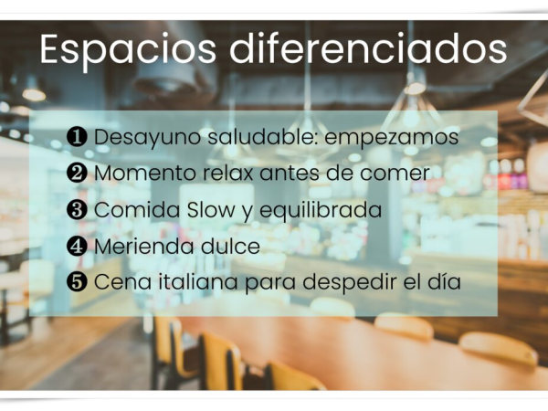 Nueva carta, restaurante, cafetería de productos de Italia  en las franquicias TempodItalia