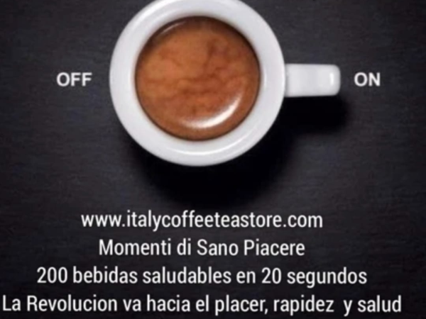 Para tu bar, cafeteria, panaderia, pasteleria, gana el doble como minimo desde hoy, diferenciate con ItalyCoffeeTeaStore