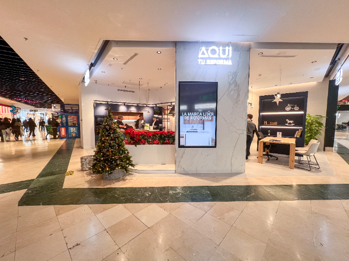 La franquicia Aquí tu Reforma prevé abrir 30 nuevas tiendas en 2025 con foco en centros comerciales.