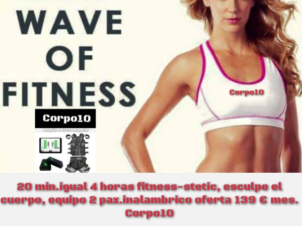 Franquicia Corpo10 en plena forma con solo 20 minutos semana.