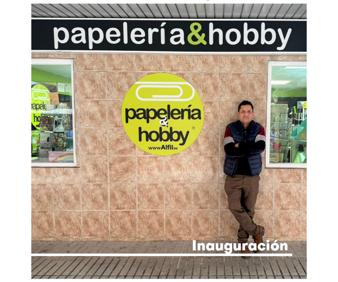 Alfil.be Papelería&Hobby inaugura su nueva tienda en Las Rosas, Madrid, con una exitosa acogida