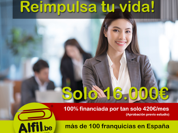 Reimpulsa tu vida con una franquicia Alfil.be