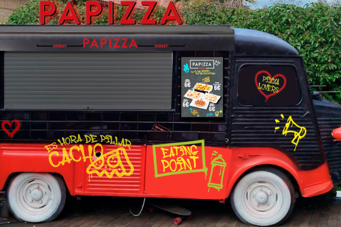 FoodBox impulsará el formato foodtruck en las  próximas aperturas de la franquicia Papizza.